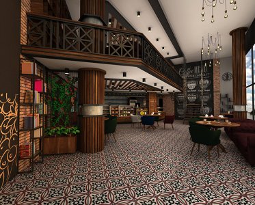 Kampüs Cafe Tasarımı